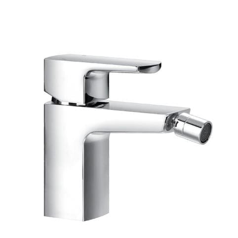Flova Bidet Tap Flova Dekka Bidet Mixer with Clicker Waste in Diamond Chrome