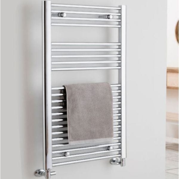 Vogue 1800 x 500 / Electric Only Vogue Focus Straight Towel Rail in Chrome