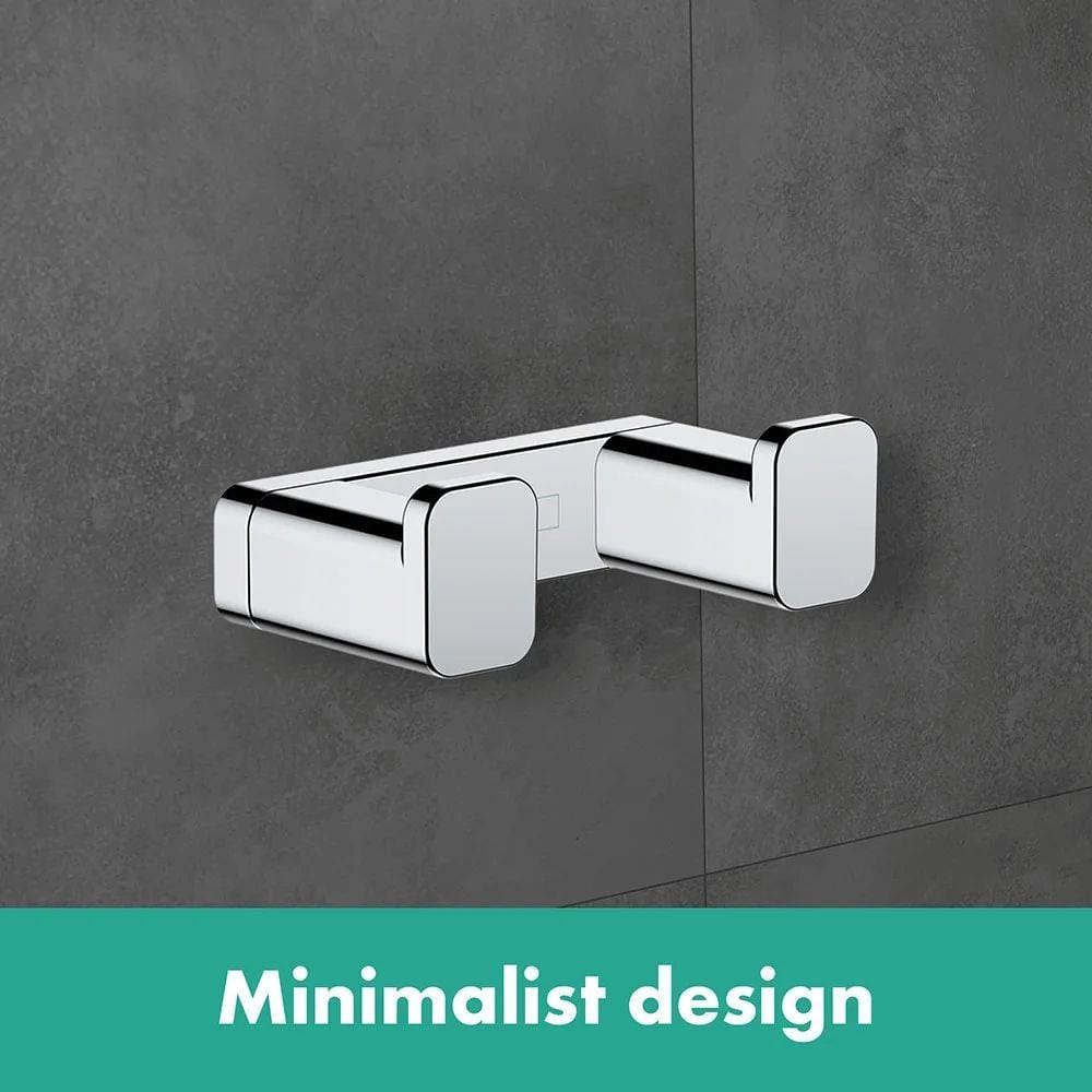 Hansgrohe Robe Hook Hansgrohe Addstoris Q Double Towel Hook