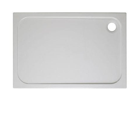 Crosswater Rectangle Shower Tray 700 x 1200mm Crosswater Rectangle 45mm Stone Resin Shower Tray