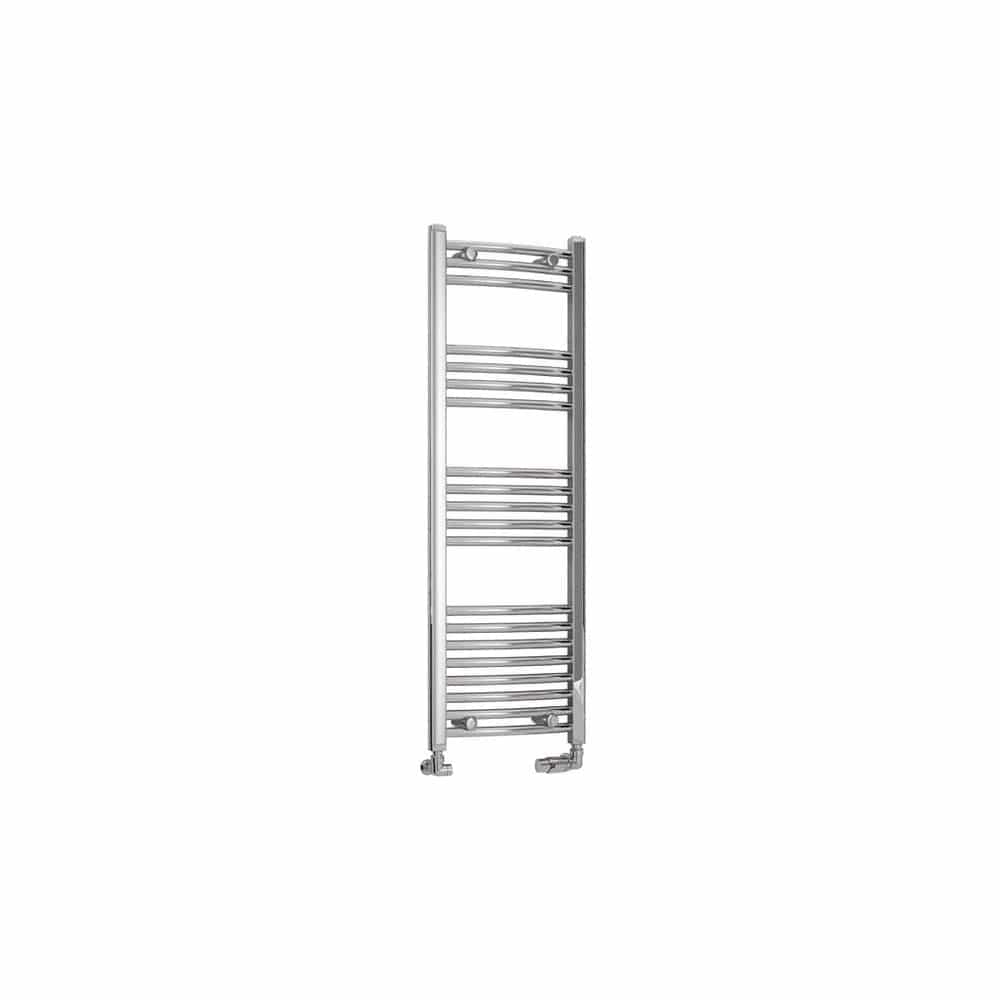 Eastbrook Wendover Curved Vertical Heated Towel Rail in Chrome