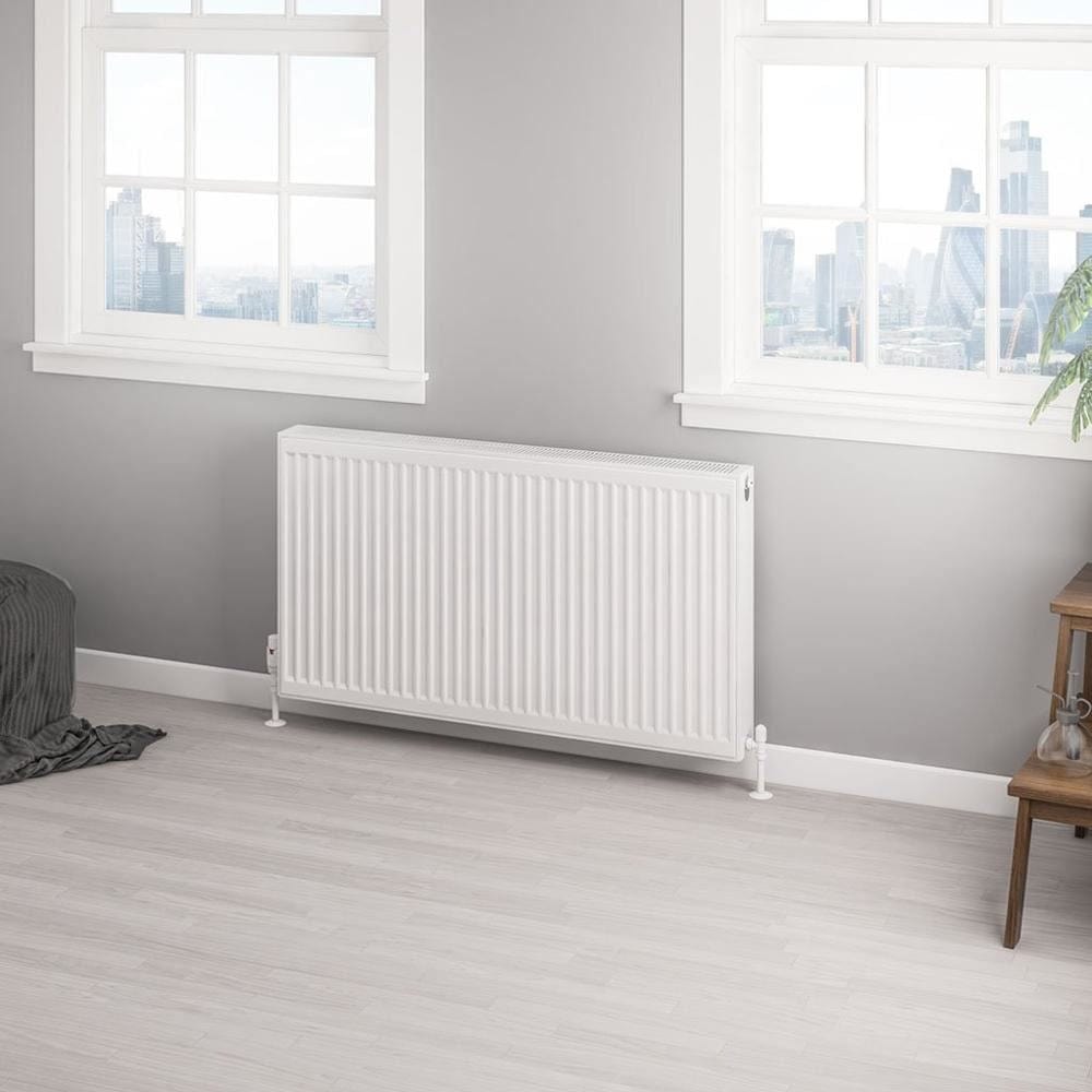 Aquarius Type 22 600 x 1100mm Aquarius Type 22 Compact Panel Radiator in Gloss White