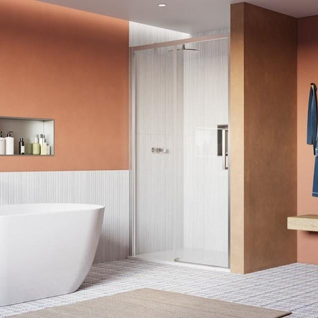 Crosswater Sliding Shower Door Polished Stainless Steel / 1500 x 2000 Crosswater Asura 8mm Sliding Shower Door