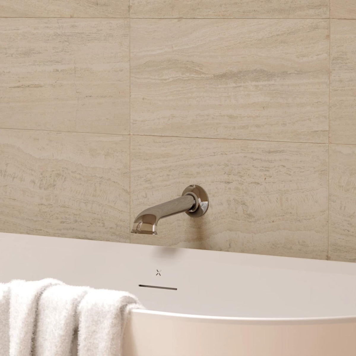 Crosswater Bath Spout Chrome Crosswater Belgravia Bath Spout