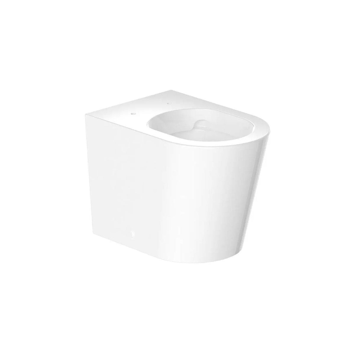 Vado Back to Wall Toilet Vado Cameo Round Rimless Back to Wall Toilet with Soft Close Seat