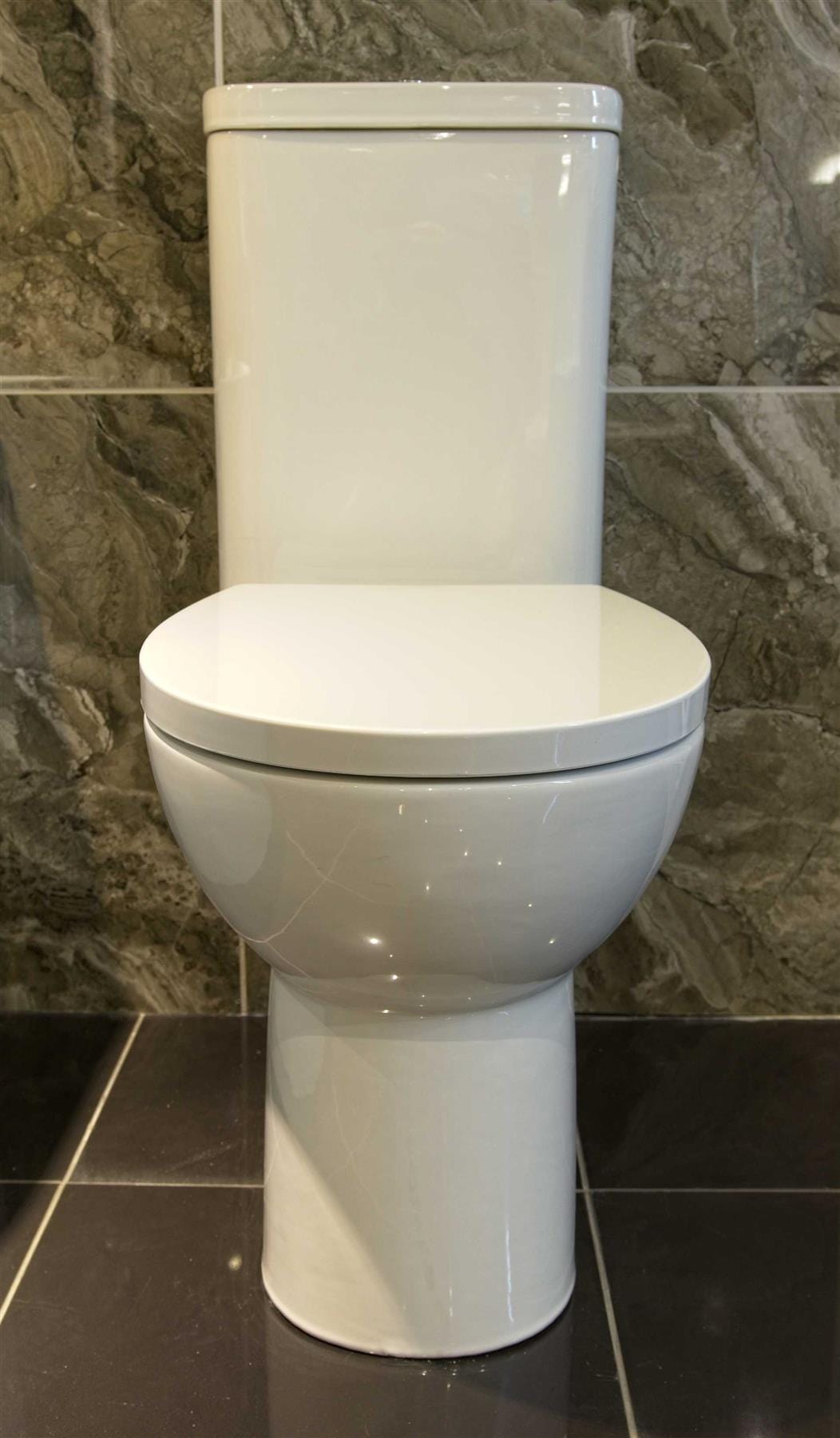 Aquarius Close Coupled Toilet Aquarius QualEco Rimless Close Coupled Toilet with Soft Close Seat