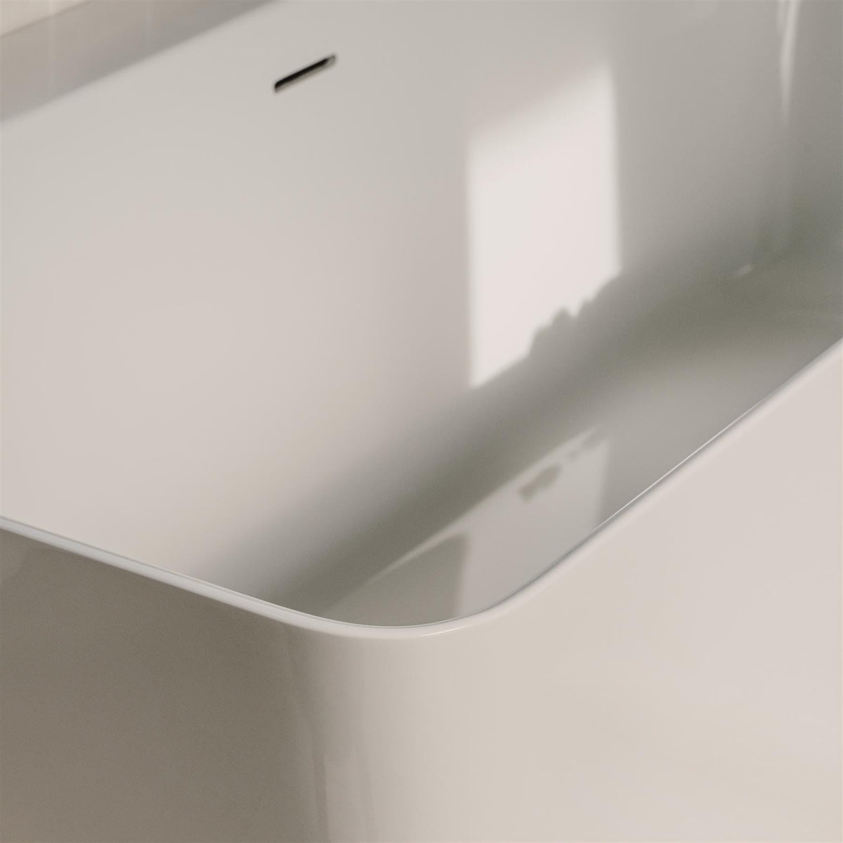 Roca Corner Bath Roca Ona Asymmetric Corner Stonex® Bath