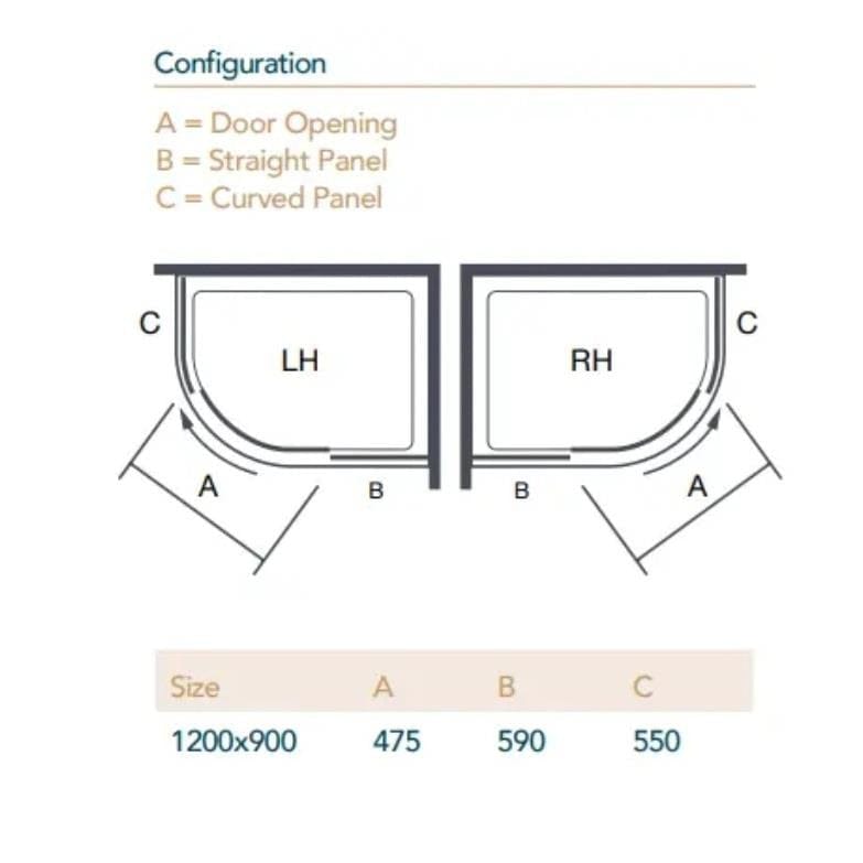 Merlyn Quadrant Shower Enclosure Merlyn Ionic Essence Frameless 8mm 1 Door Offset Quadrant Shower Enclosure