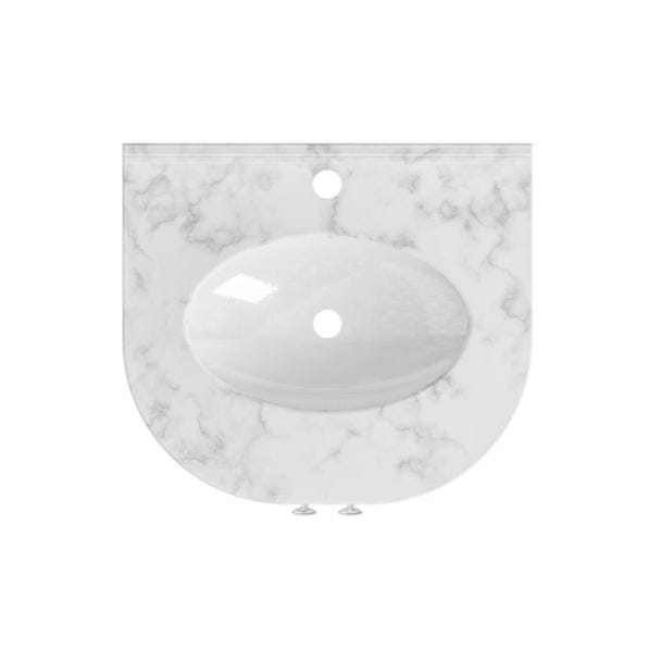 Eastbrook Wall Mounted Vanity Unit Eastbrook Hardwick Traditional 500mm Wall Hung Vanity Unit with Basin