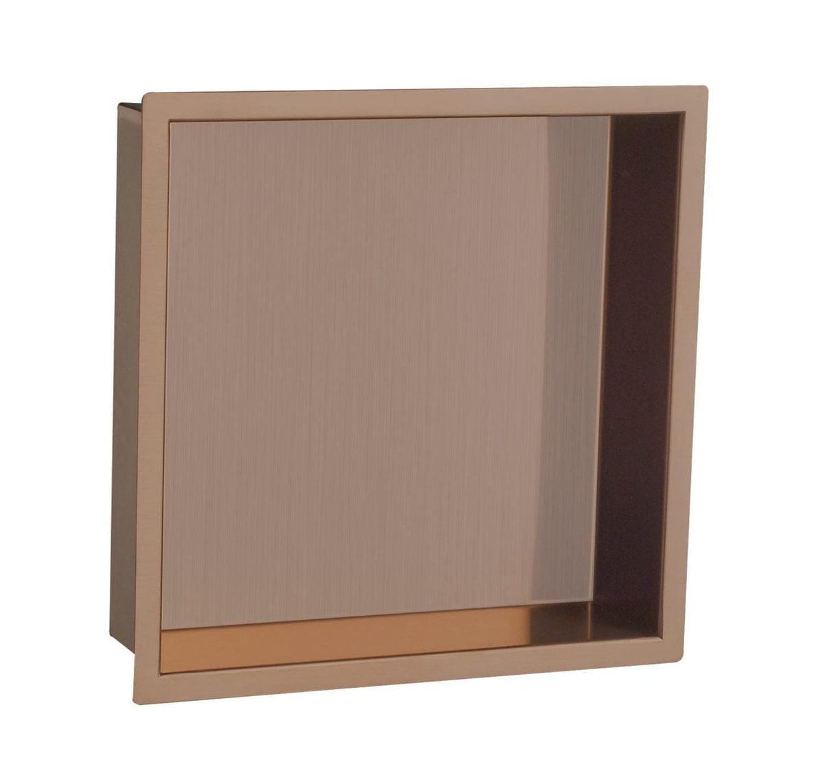 JTP Shelf Brushed Bronze JTP VOS Square Shower Niche - 300 x 300mm