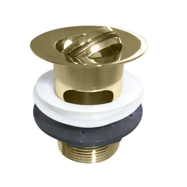 Burlington Basin Waste Gold Burlington Flip-top Slotted Basin Waste