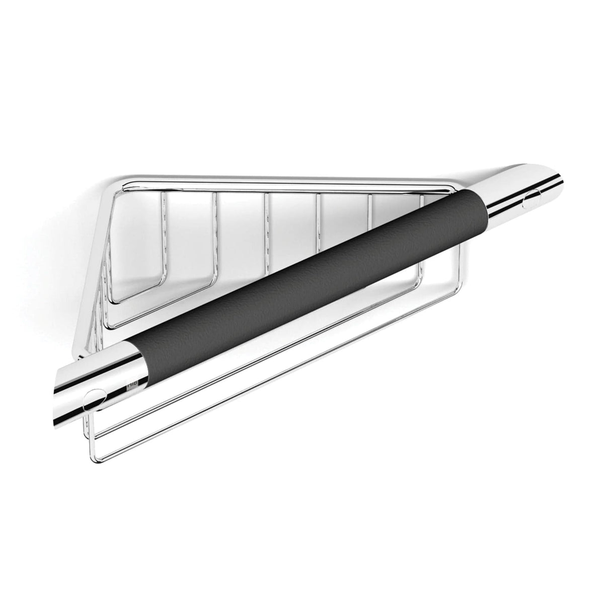 HiB Grab Rail/Bar HiB Corner Shower Basket with Grab Bar