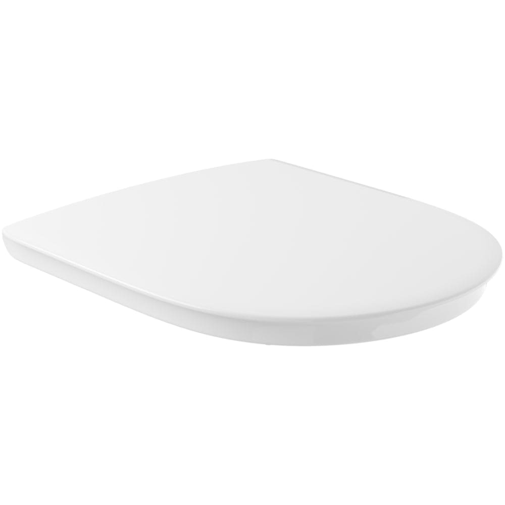 Villeroy & Boch Toilet Seat Villeroy & Boch ViCare Soft Closing, Quick Release Toilet Seat in White Alpin