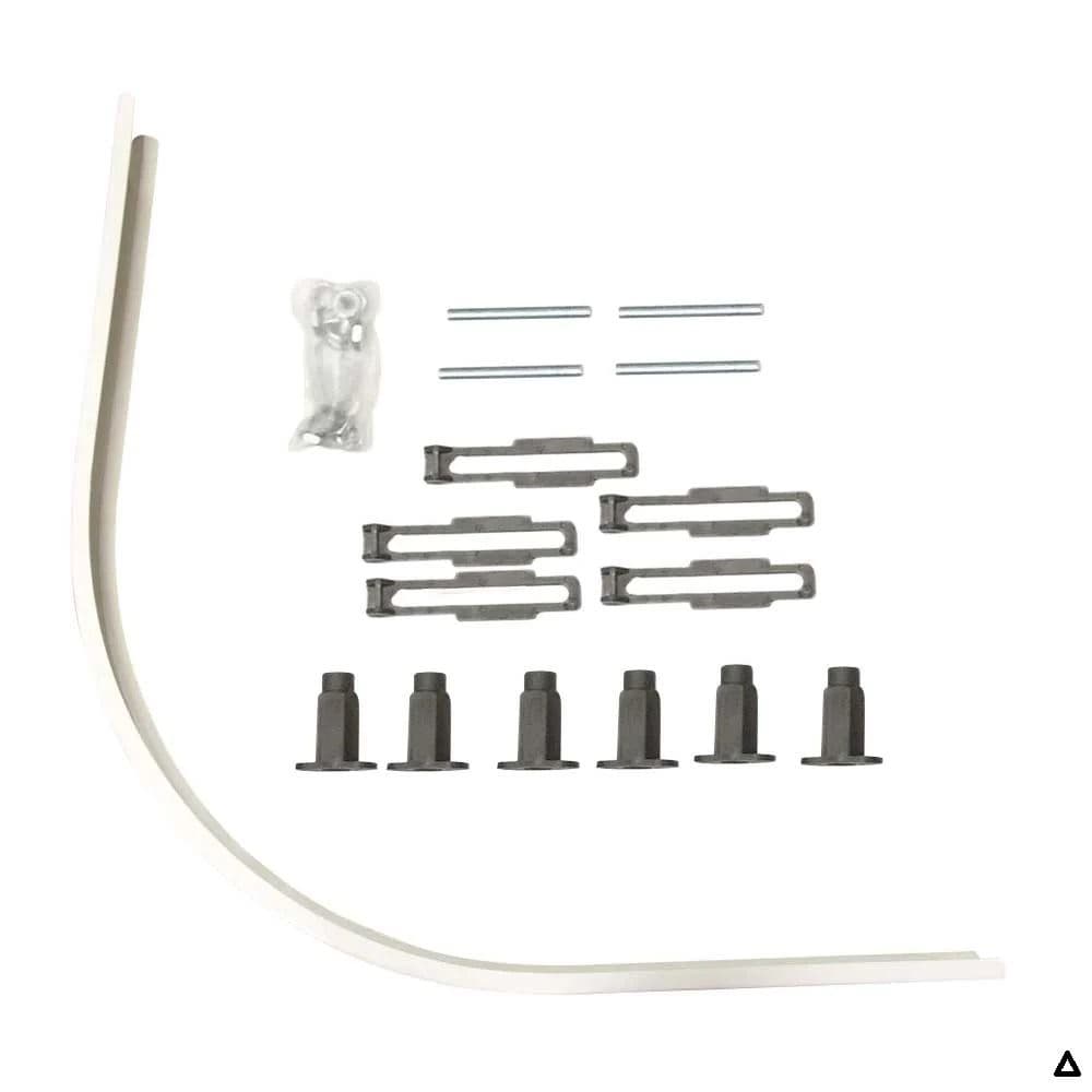 Aquarius Riser Kit Quadrant upto 1000mm Aquarius Urbano Riser Leg Kit for 45mm White Stone Resin Trays