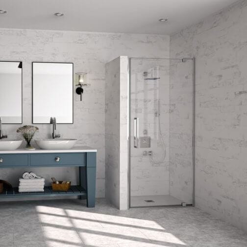 Merlyn Pivot Shower Door 800mm Merlyn Series 10 Pivot Shower Door