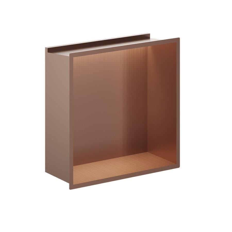 Crosswater Shower Niche Crosswater Square Shower Niche with LED - 305 x 305 x 120mm