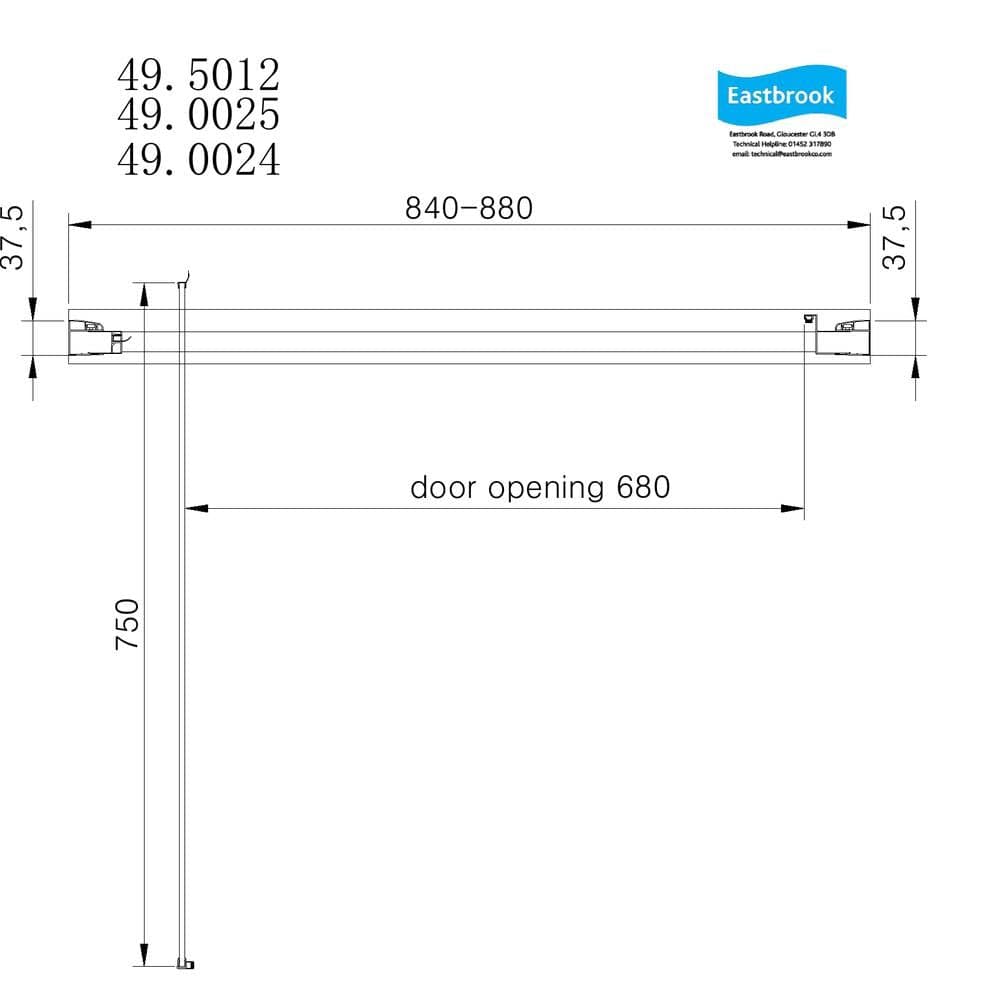 Eastbrook Pivot Shower Door Eastbrook Vantage 2000 Pivot Shower Door