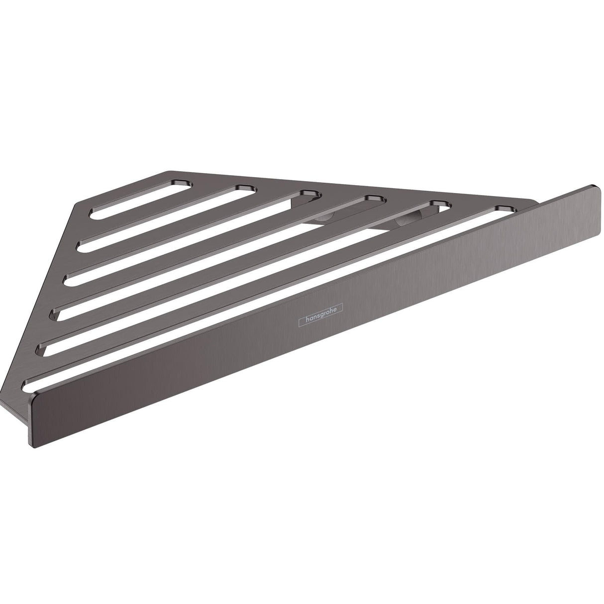 Hansgrohe Basket Brushed Black Chrome Hansgrohe Addstoris Corner Basket