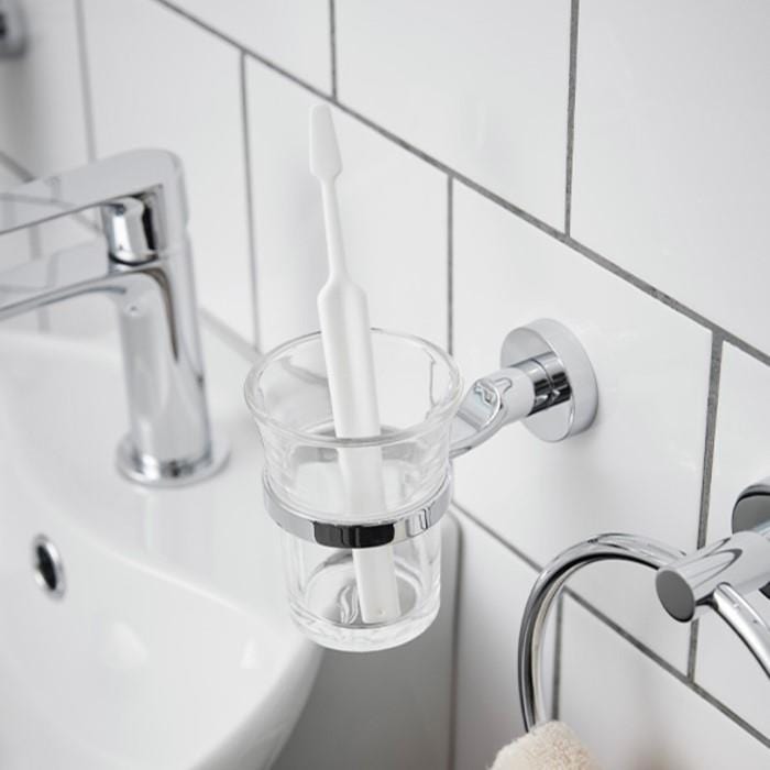 Miller Tumbler Holder Miller Bond Wall Mounted Tumbler and Holder