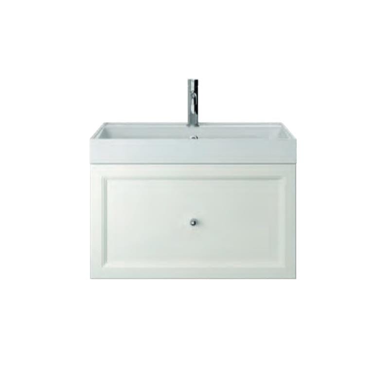 Heritage Wall Mounted Vanity Unit Chantilly / Kirkham Basin - 1 Tap Hole Heritage Caversham Wall Mounted Vanity Unit with Basin or Worktop - 700mm - One Drawer