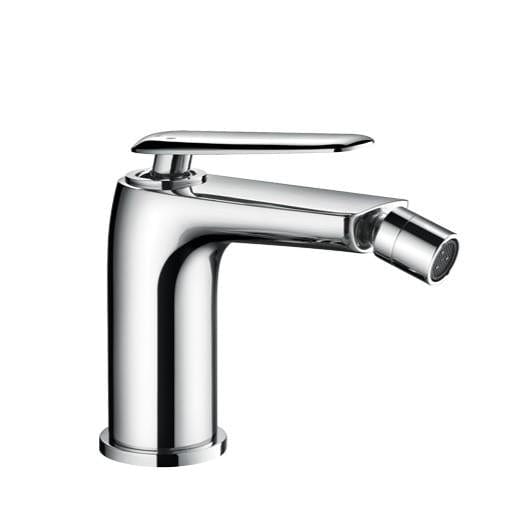 Flova Bidet Tap Flova Allore Bidet Mixer with Clicker Waste in Diamond Chrome