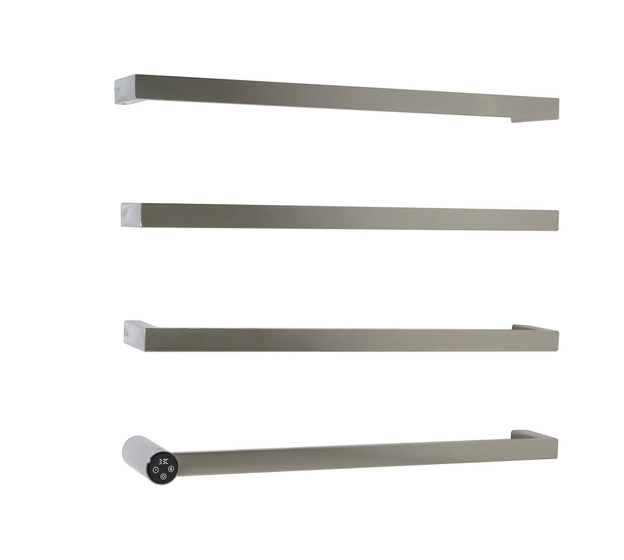 JTP Designer Towel Radiators Chrome JTP ZYON Designer Towel Radiator - 630 x 486mm - Electric Only