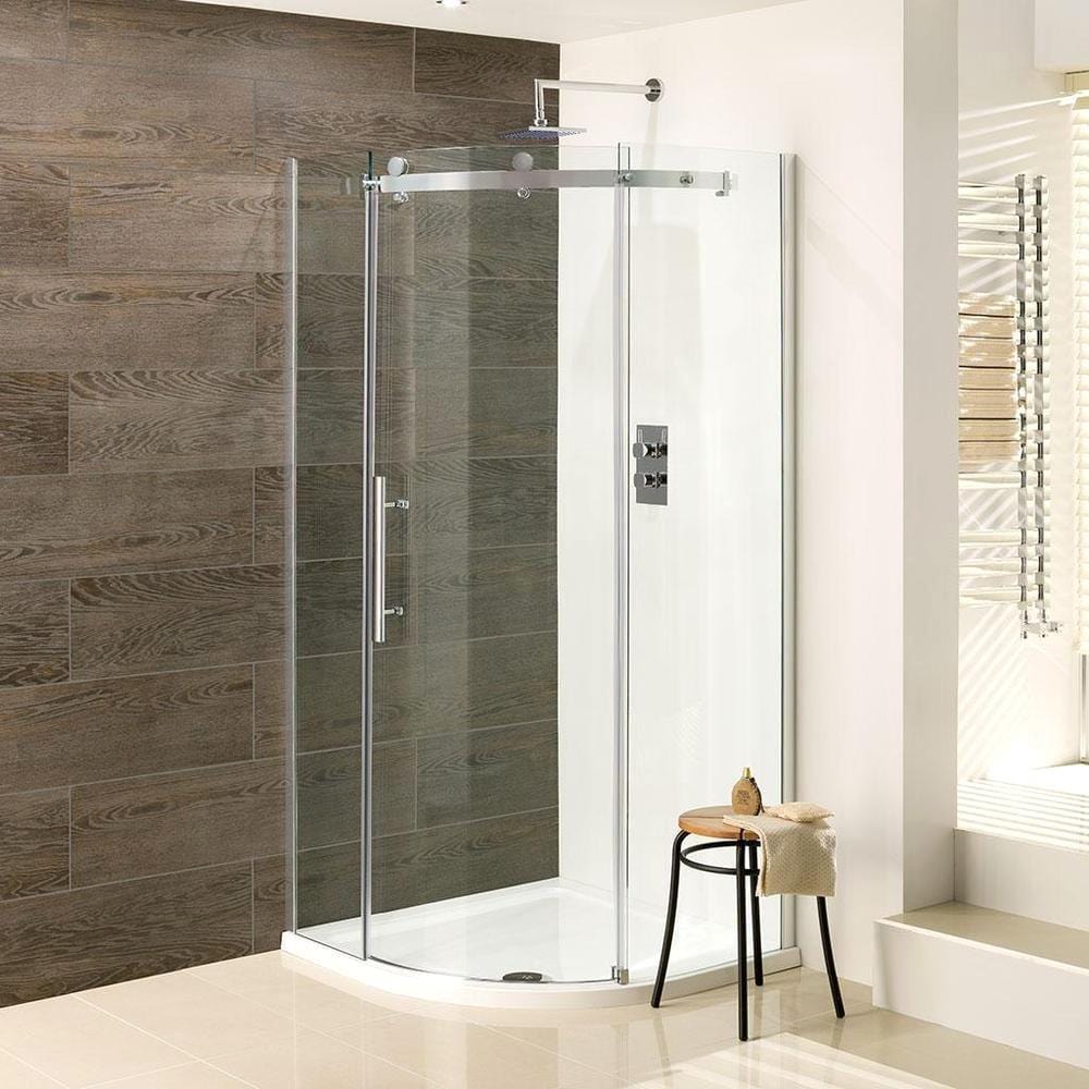 Eastbrook Quadrant Shower Enclosure 800 x 800mm / Universal Eastbrook Vanguard 10mm Quadrant Shower Enclosure