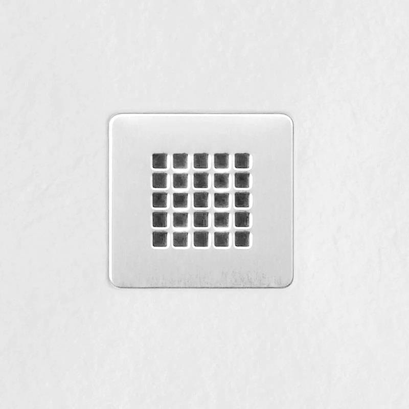 Aquarius Bathrooms Matt White Aquarius Honiston Colour Matched Shower Waste Grid