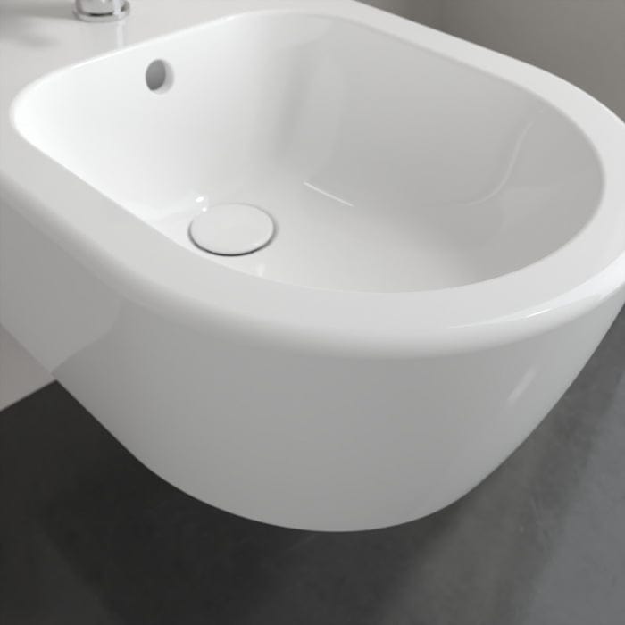 Villeroy & Boch Bidet Villeroy & Boch Avento Wall Hung Bidet in White Alpin