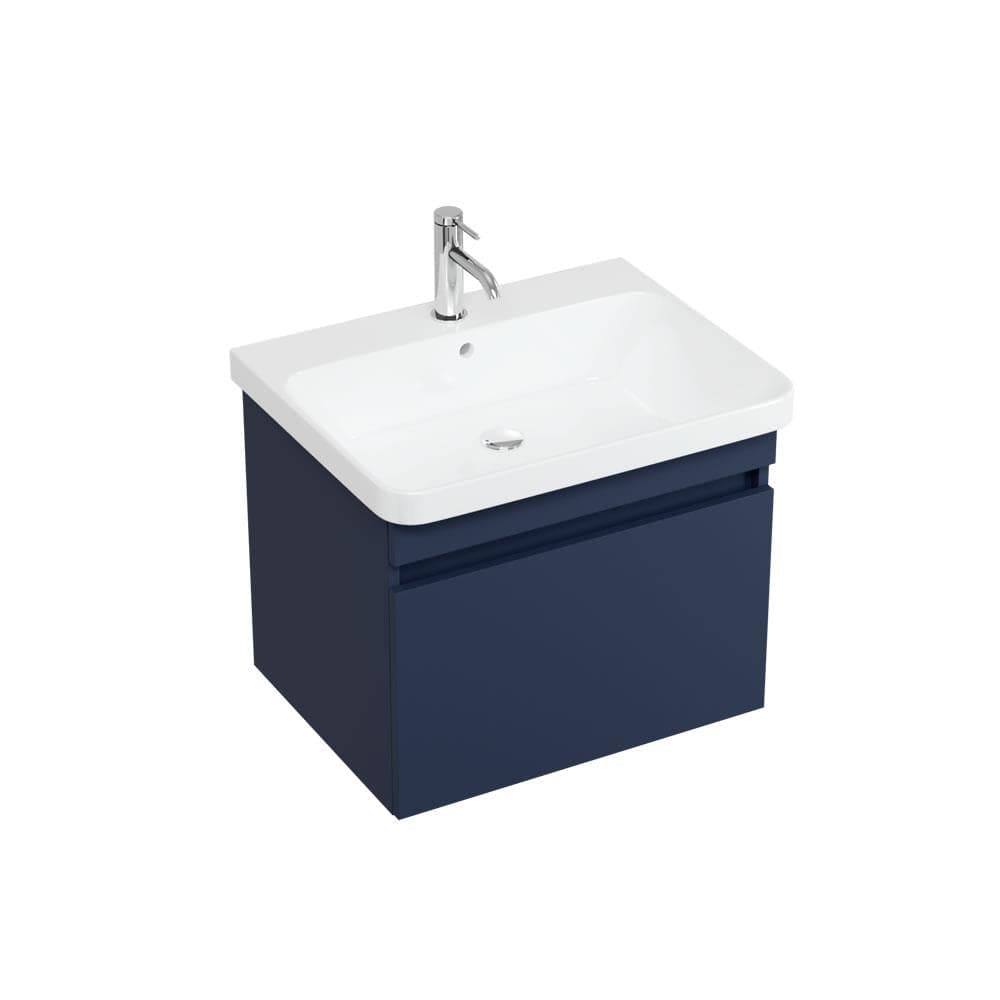 Britton Wall Mounted Vanity Unit Britton Dalston Wall Mounted 600mm Vanity Unit with Basin