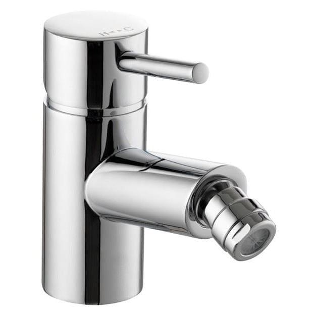 Imex Bidet Tap Imex Arco Mono Bidet Mixer Tap with Clicker Waste in Chrome