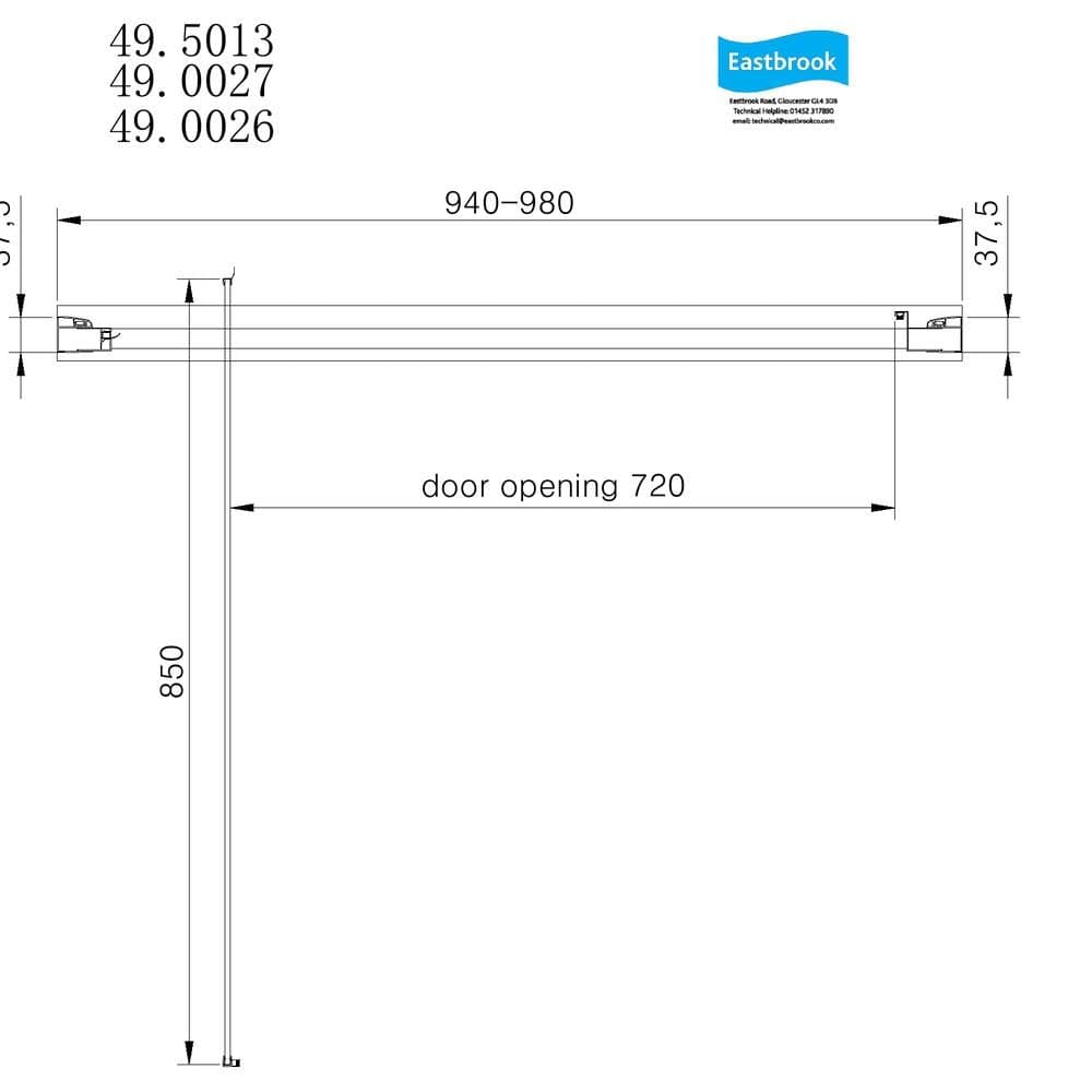 Eastbrook Pivot Shower Door Eastbrook Vantage 2000 Pivot Shower Door