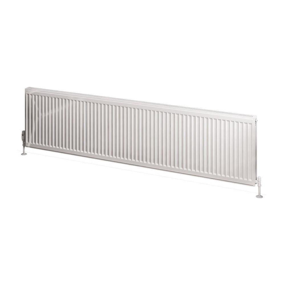Aquarius Type 11 Compact Panel Radiator In Gloss White