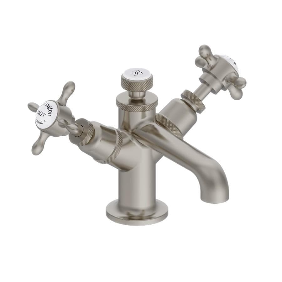 Burlington Mono Basin Tap Brushed Nickel Burlington Guild Mono Basin Mixer Tap