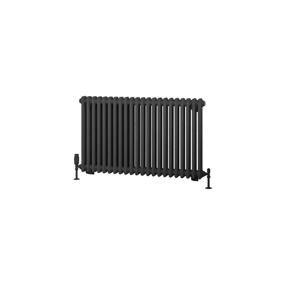 Eastbrook Rivassa Traditional 2 Column Radiator in Matt Anthracite