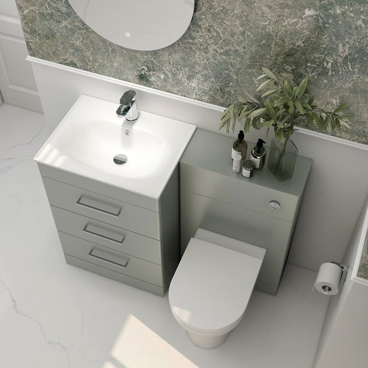 Aquarius WC Back To Wall Unit Imex Croma WC Unit - 550mm Wide