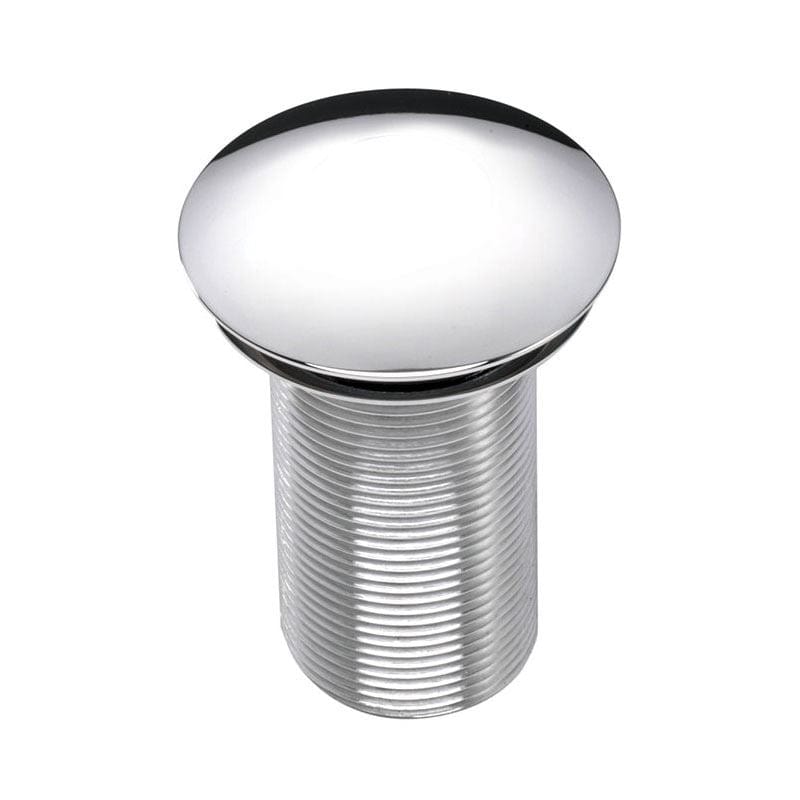 Heritage Basin Waste Chrome Heritage Unslotted Clicker Basin Waste