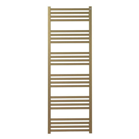 Crosswater Ladder Rail 1380 x 480mm / Central Heating Crosswater MPRO Designer Vertical Towel Radiator in Brushed Brass