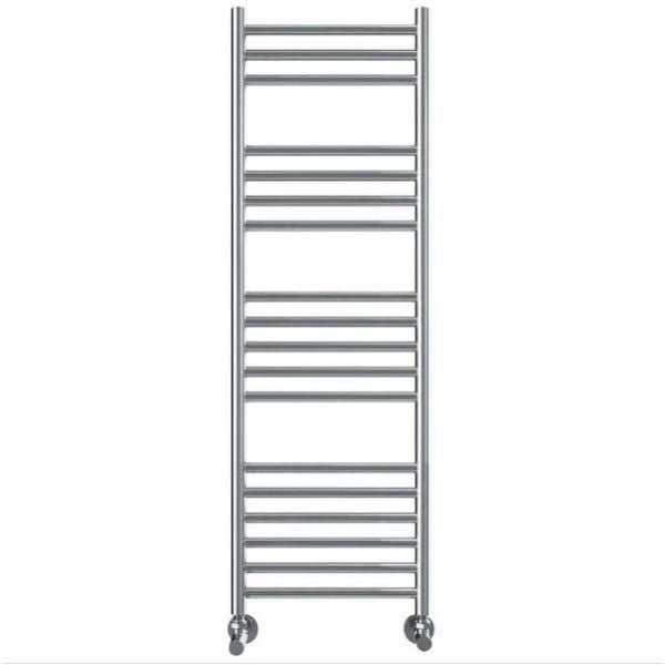 Vogue Ladder Rail 1200 x 400 / Central Heating Vogue Chube Straight Ladder Rail in Polished Stainless Steel
