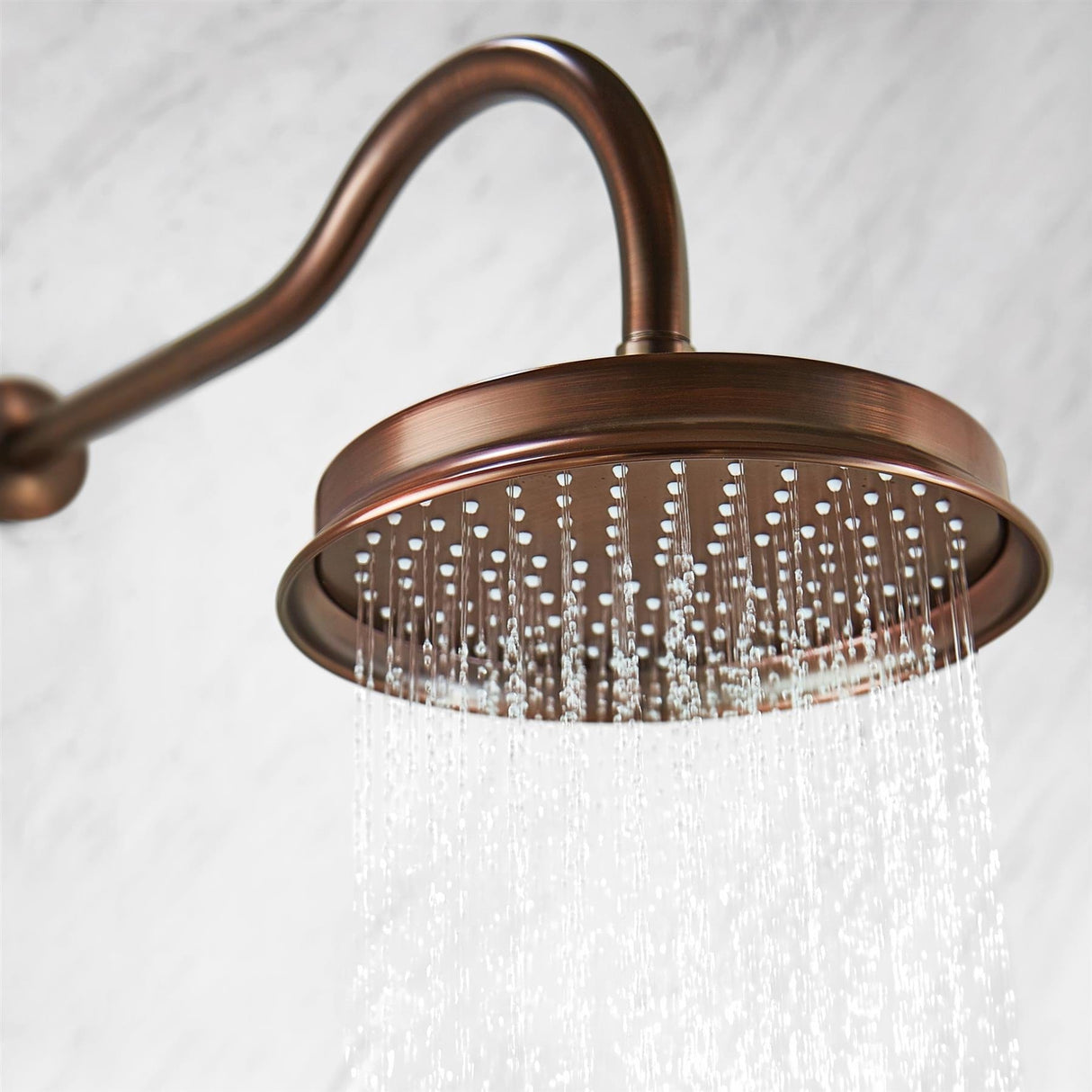 Flova Fixed Shower Head Flova Liberty Brass Fixed Rain Shower Head - 225mm