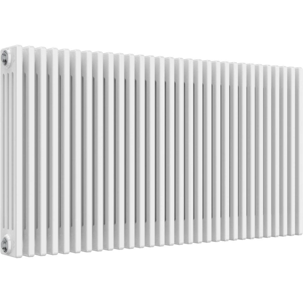 Aquarius Bathrooms Column Radiator 750mm x 1370mm Aquarius Foundry Horizontal 4 Column Radiator in White