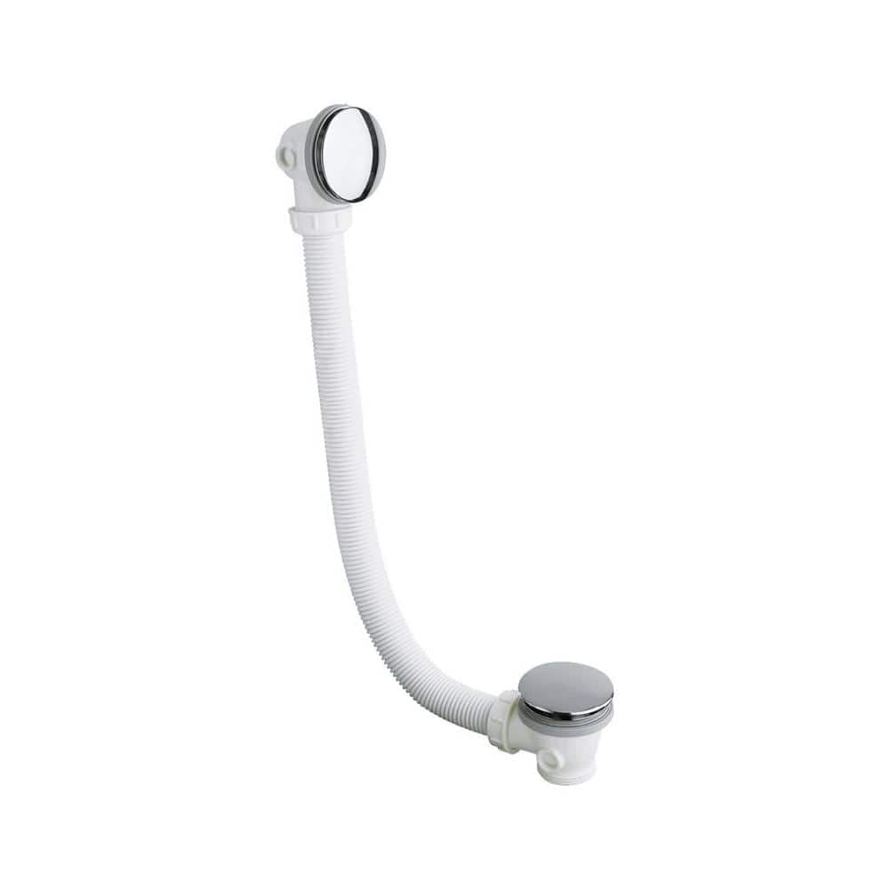 Crosswater Bath Waste Chrome Crosswater Click Clack Bath Waste