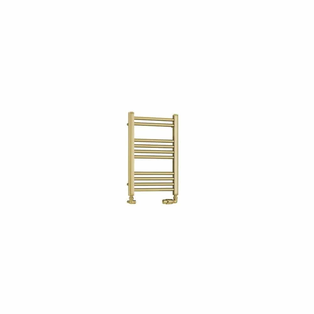 Eastbrook Wendover Straight Heated Towel Rail in Brushed Brass