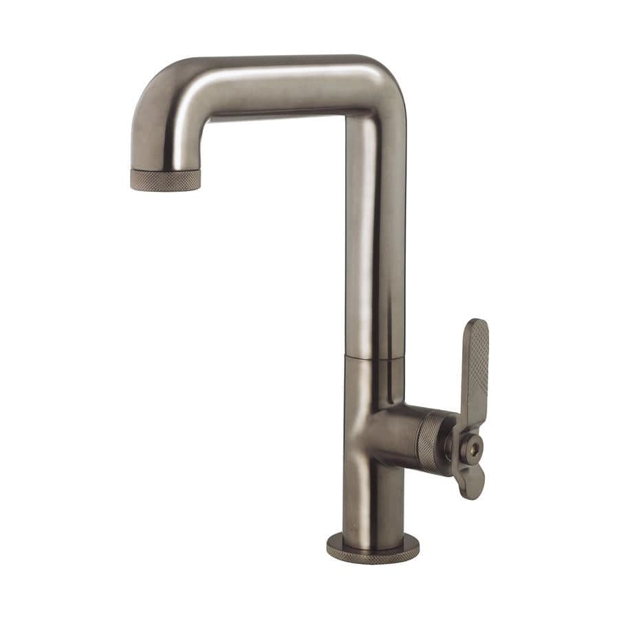 Crosswater Tall Basin Tap Brushed Black Chrome Crosswater Union Tall Mono Basin Mixer Tap