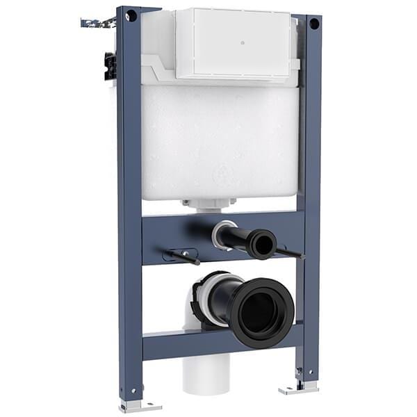 Crosswater Wall Hung WC Frame 820mm Crosswater Wall Hung Toilet Frame and Cistern
