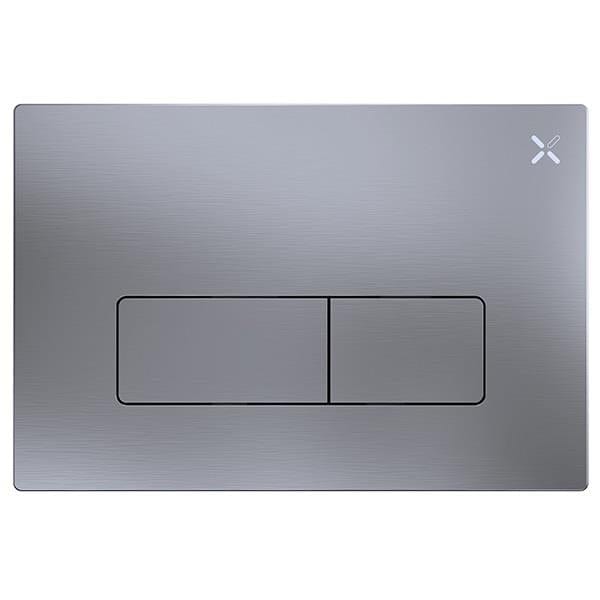 Crosswater Flush Plate Brushed Steel Effect Crosswater MPRO Flush Plate