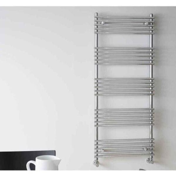 Vogue Designer Towel Radiator 1508 x 500 / Central Heating Vogue Tune Straight Designer Towel Radiator in Chrome