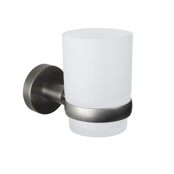 JTP Toothbrush Holder Brushed Black JTP VOS Tumbler Holder