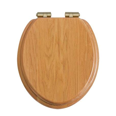 Heritage Soft Close Wooden Toilet Seat