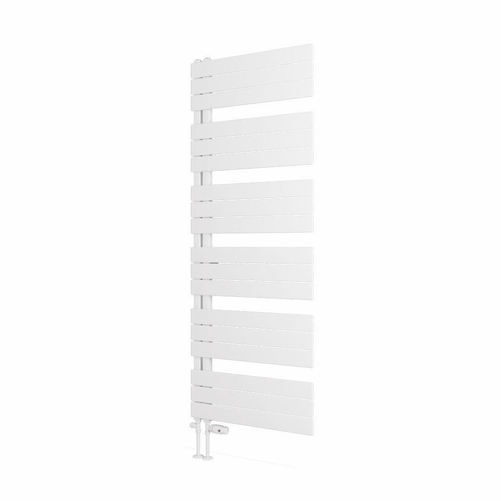 Eastbrook Designer Towel Radiator 1640 x 600 / Dual Fuel Eastbrook Helmsley Straight Vertical Designer Towel Rail in Matt White